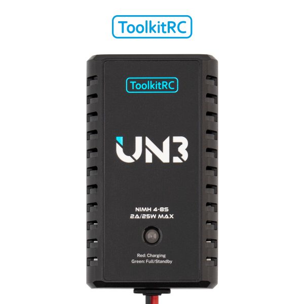 ToolkitRC UN3 USB-C input, 20W  2A 4~8S NiMH compact charger RTR For Cheap
